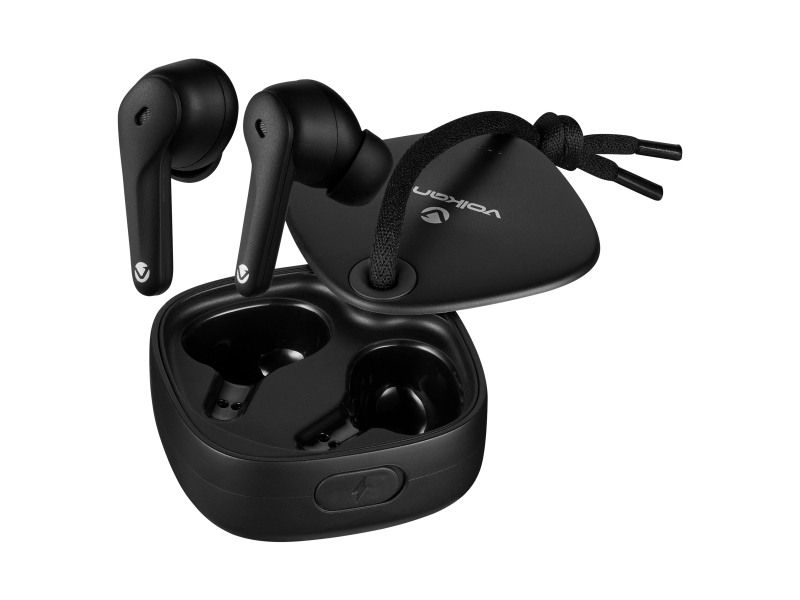 Volkano Ore Series TWS Black Earphones