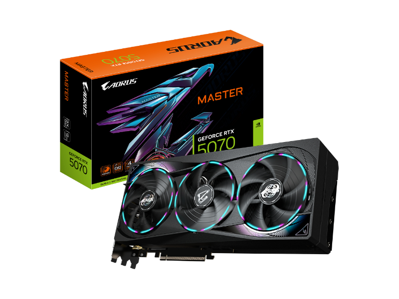Gigabyte Geforce RTX 5070 Aorus Master 12GB GDDR7 Nvidia Graphics Card