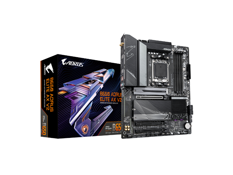 Gigabyte B650 Aorus Elite AX V2 DDR5 ATX AMD Motherboard