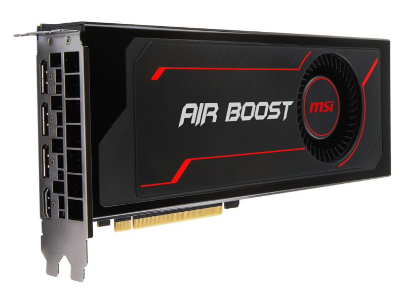 MSI Radeon RX Vega 56 Air Boost OC 8GB HBM2 Graphics Card | AMD