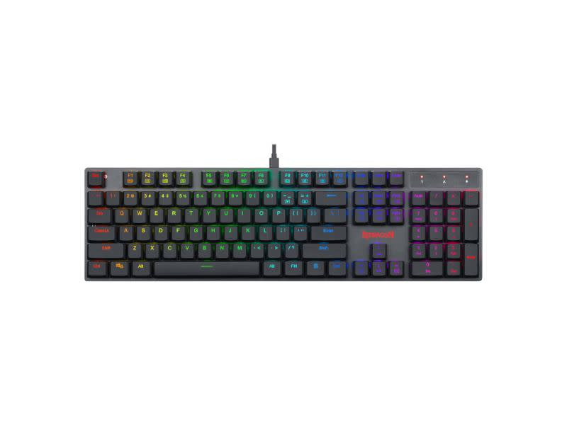 Redragon Apas Slimline RGB Mechanical Gaming Keyboard