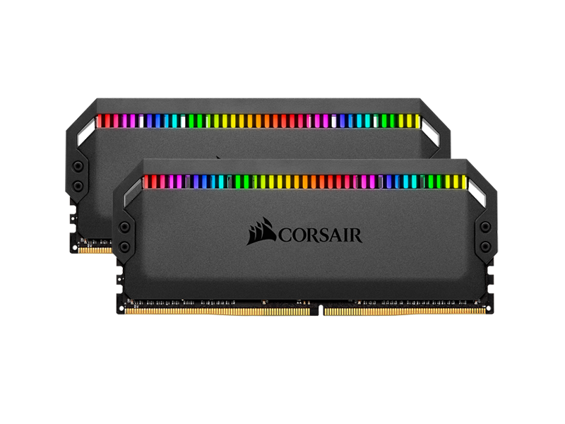 Corsair Dominator Platinum RGB 16GB (2 x 8GB) DDR4-3600MHz CL18 Black Gaming Memory