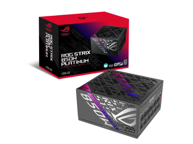 Asus ROG Strix 850W Platinum 80 Plus Fully Modular Power Supply