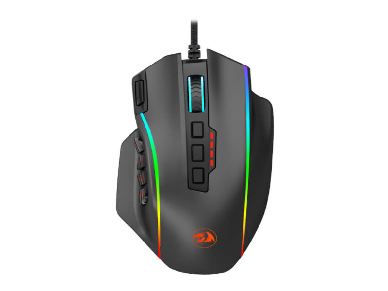 Redragon M901 Perdiction Wired RGB Black Gaming Mouse