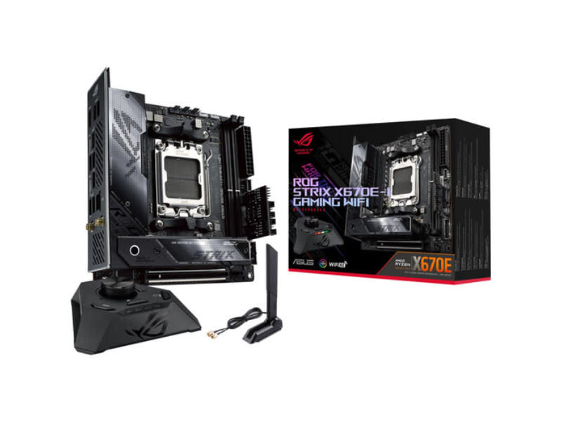Asus ROG Strix X670E-I Gaming Wi-Fi AMD AM5 Socket Mini-ITX Desktop Motherboard