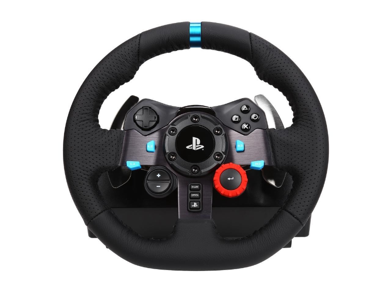 Logitech G29 Driving Force Racing Wheel for PS5, PS4, PS3, PC. USED