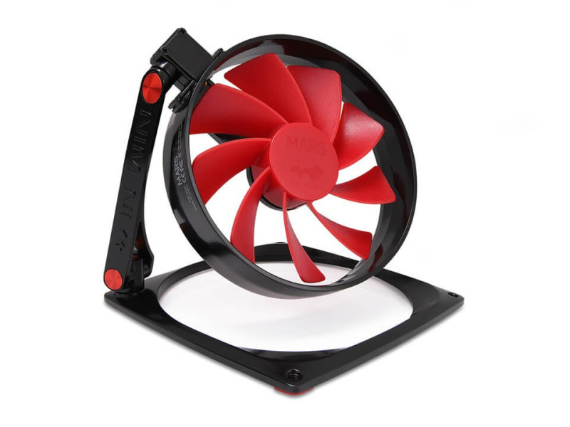 Inwin Mars Multi-Function Case Fan - Red