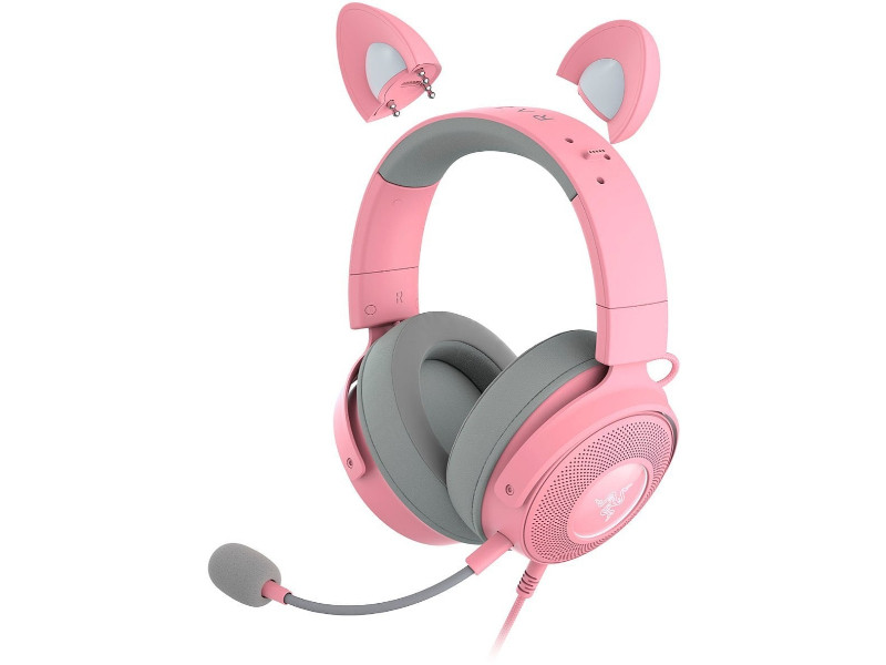 Razer Kraken Kitty V2 Pro RGB Pink Wired Gaming Headset