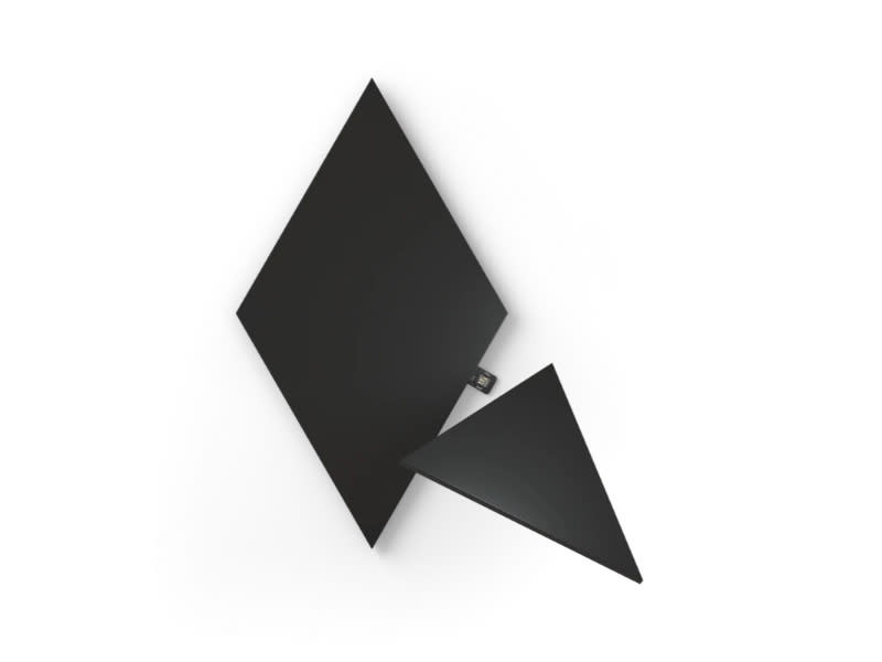 Nanoleaf Shapes Black Triangles Expansion Pack (3 Panels)