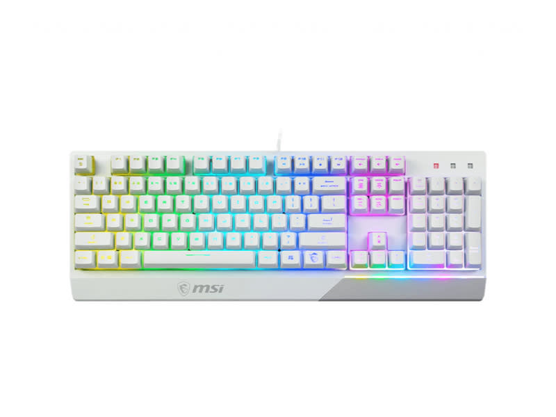MSI Vigor GK30 White Memchanical White Wired Gaming Keyboard