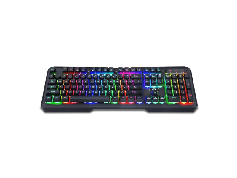 Redragon Centaur 2 Rainbow LED Membrane Switch Wired Black Gaming Keyboard