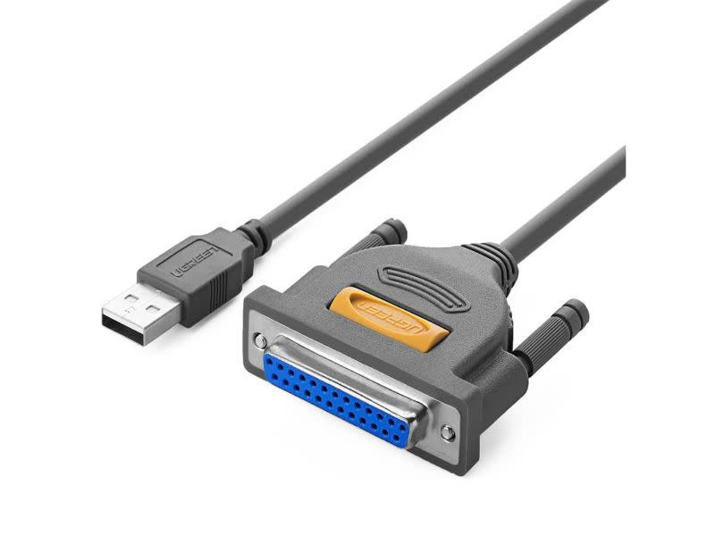 UGreen USB2.0 Male to Parallel DB25 Male 1.8m Printer Cable