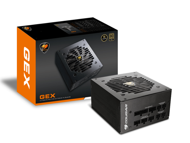 Cougar GEX750 80 Plus Gold Fully Modular Power Supply
