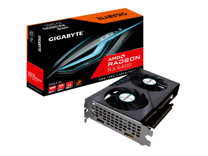 Gigabyte Radeon RX 6400 Eagle 4GB GDDR6 AMD Graphics Card