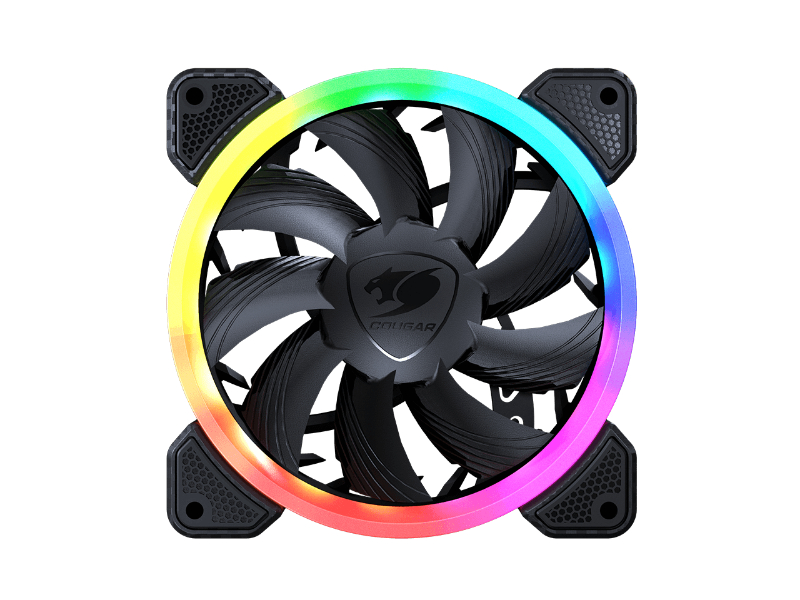 Cougar Vortex 120 PWM HDB ARGB Static Pressure PWM Black Fan