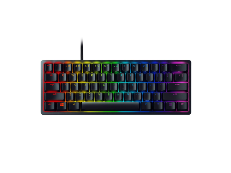 Razer Huntsman Mini Clicky Purple Optical Switch 60% Mechanical Keyboard