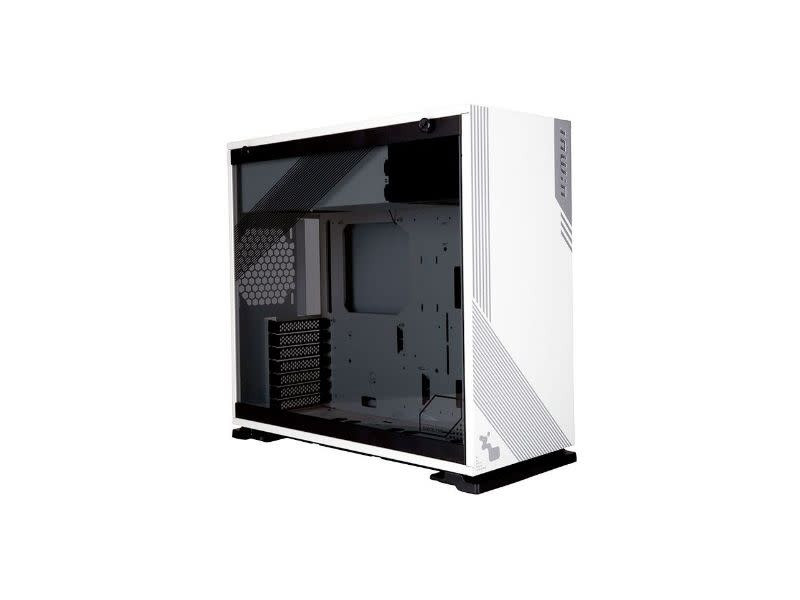 InWin 103 BLACK Tempered Glass White Steel ATX Mid Tower Desktop PC Case
