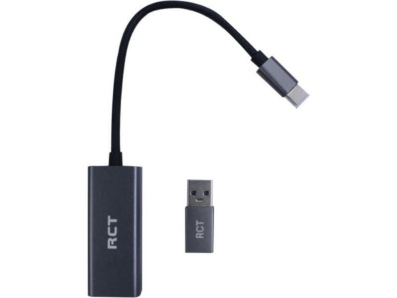 RCT USB 3.0 TYPE C TO RJ45 Gigabit Ethernet Adaptor