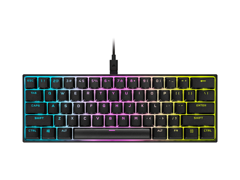 Corsair K65 RGB Mini 60% Cherry MX Speed Switch Wired Gaming Keyboard