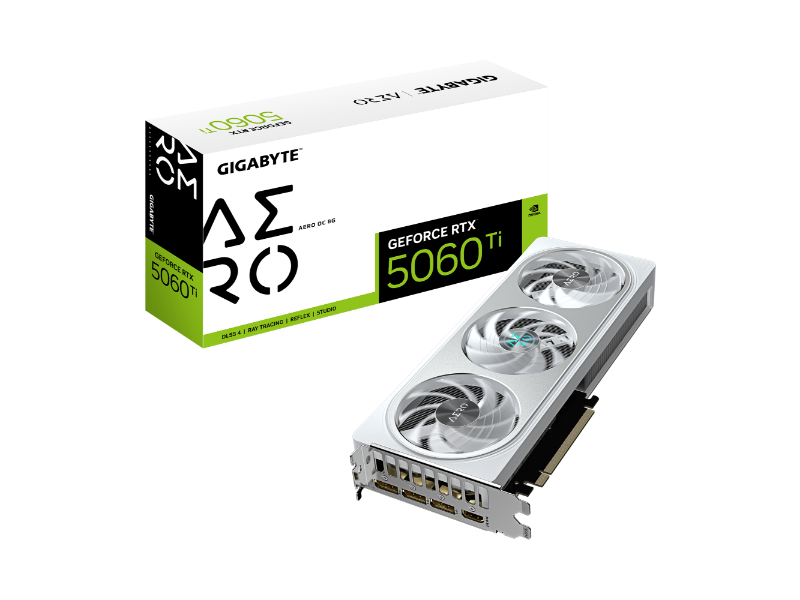 Gigabyte Geforce RTX 5060 Ti Aero OC 8GB GDDR7 Nvidia Graphics Card