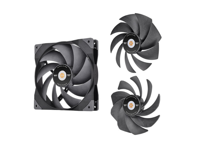 Thermaltake SWAFAN GT14 TT Premium Edition Blade Swappable Black PC Case Fan