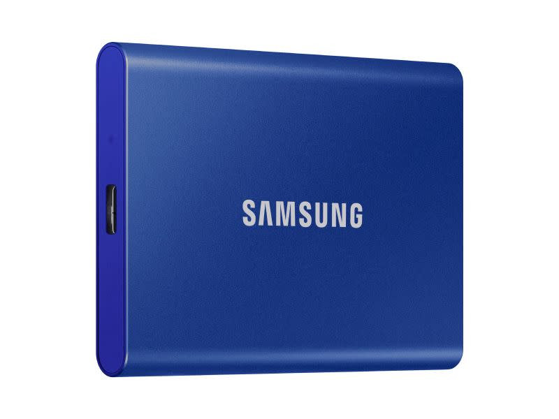 Samsung T7 1TB Indigo Blue Portable Solid State Drive