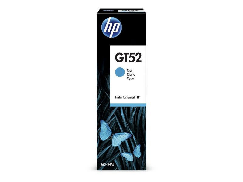 Genuine HP GT52 Cyan Ink Bottle