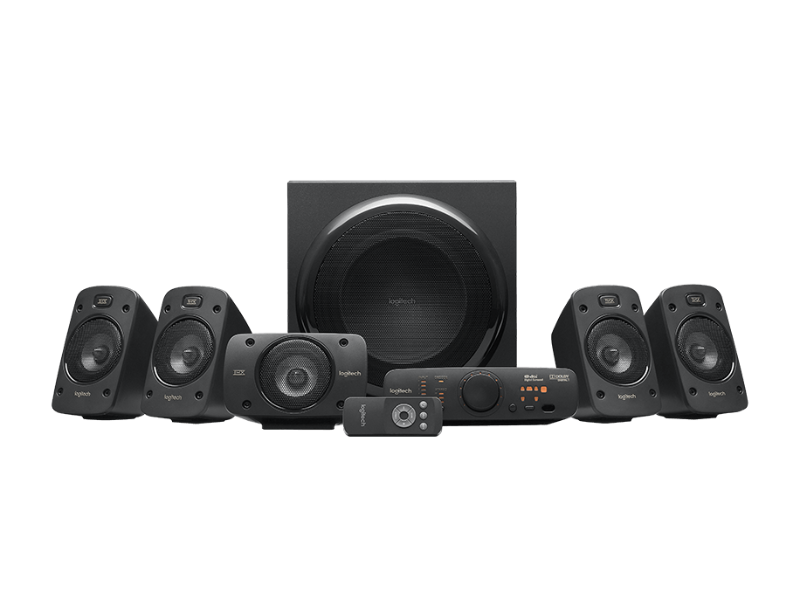 Logitech Z906 5.1 Surround Sound Black Speaker System