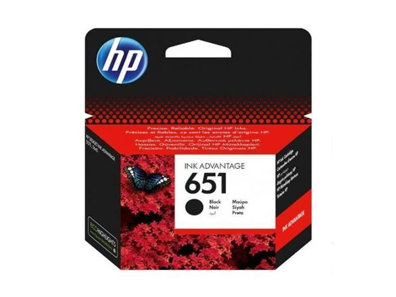 Genuine HP 651 Black Ink Cartridge