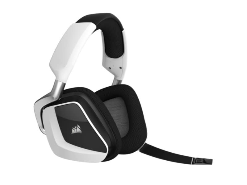 Corsair Void Pro RGB Wireless Gaming Headset White with Black