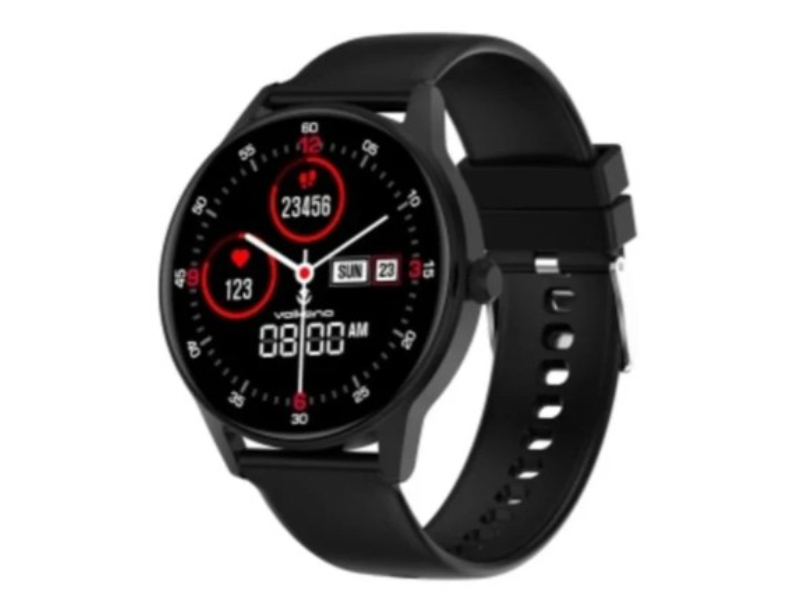 Volkano Fit Soul Series Black Smart Watch