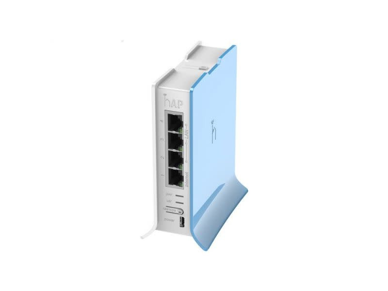 MikroTik hAP Lite Tower 2.4GHz 1.5dBi 4 Port Ethernet WiFi Router