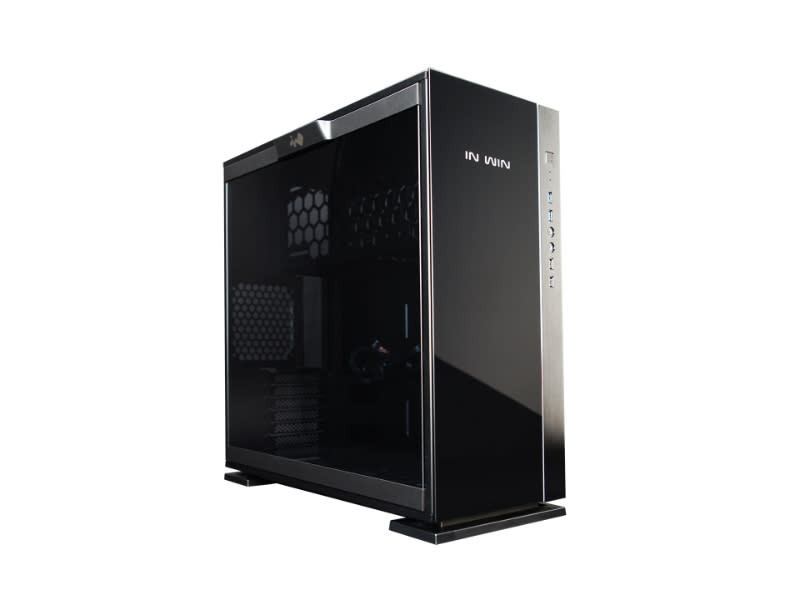 In Win 305 Tempered Glass Black Mid Tower Desktop PC Case