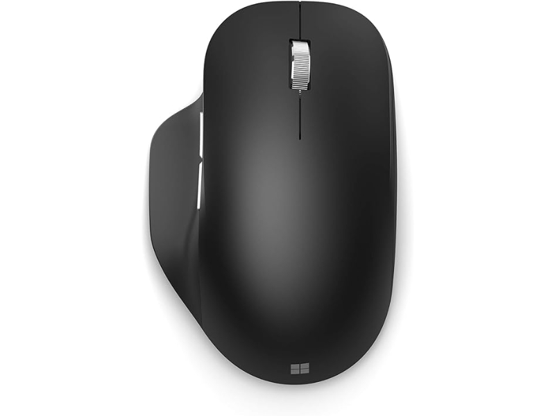 Microsoft Bluetooth Ergonomic Matte Black Mouse