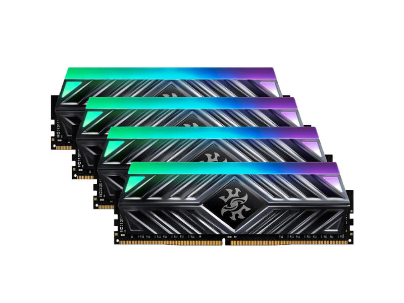 Adata XPG Spectrix D41 32GB (4 x 8GB) RGB DDR4-3000MHz CL16 Black Desktop Gaming Memory