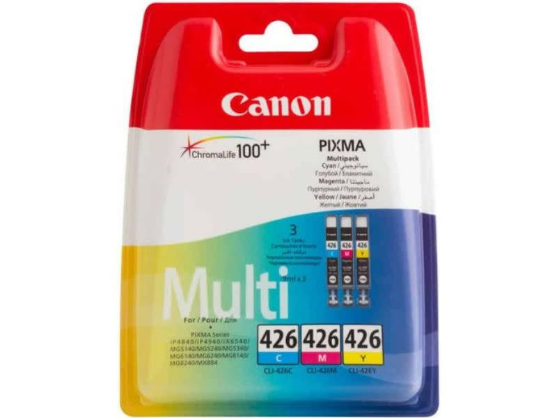 Canon Original CLI-426 Multipack C/M/Y Ink Cartridges