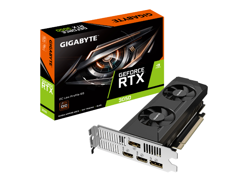 Gigabyte GeForce RTX 3050 OC Low Profile 6GB GDDR6 Nvidia Graphics Card