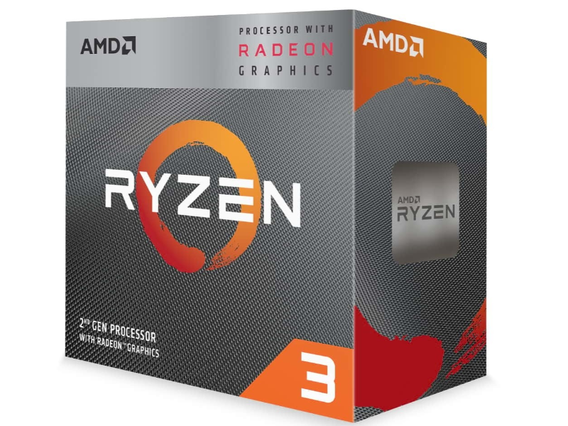 AMD Ryzen 3 3200G Processor with Wraith Stealth cooler