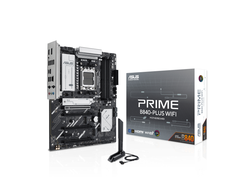 Asus Prime B840-Plus WiFi DDR5 Micro-ATX AMD Motherboard