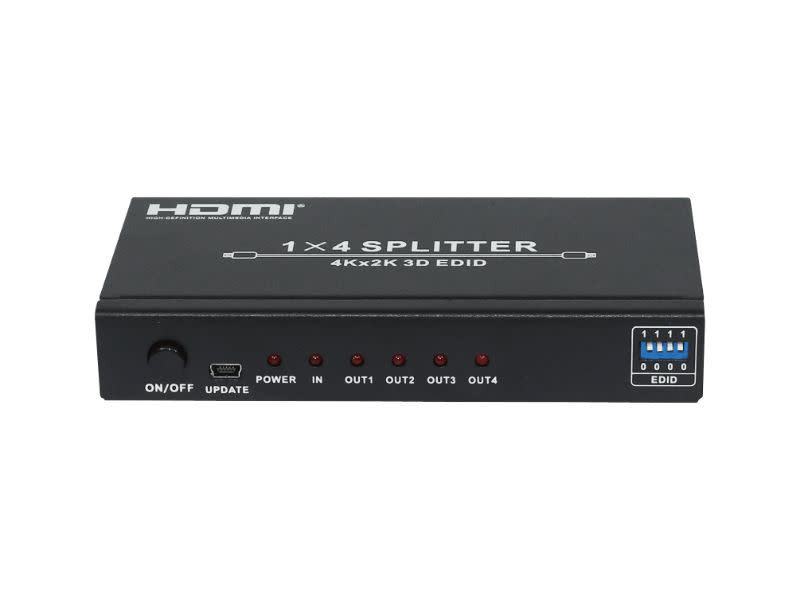 HDCVT 1-4 HDMI 4k Splitter with EDID