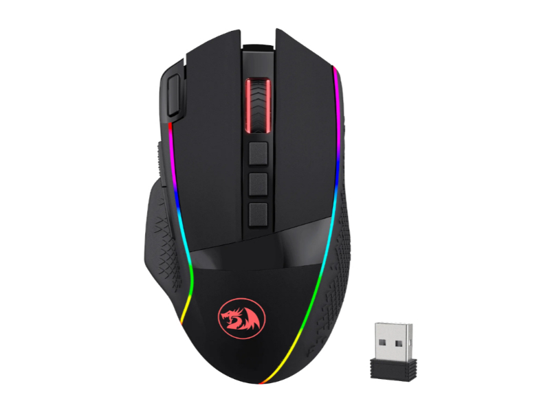Redragon Enlightment 19000DPI Black RGB Wireless Gaming Mouse