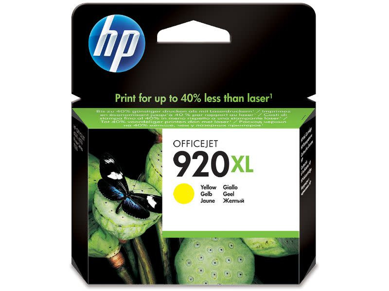 Genuine HP 920XL Yellow Ink Cartridge 700 Pages