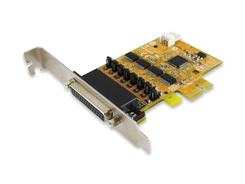 Sunix ser6456PH 4-port RS-232 High Speed PCI Express Board with Power Output