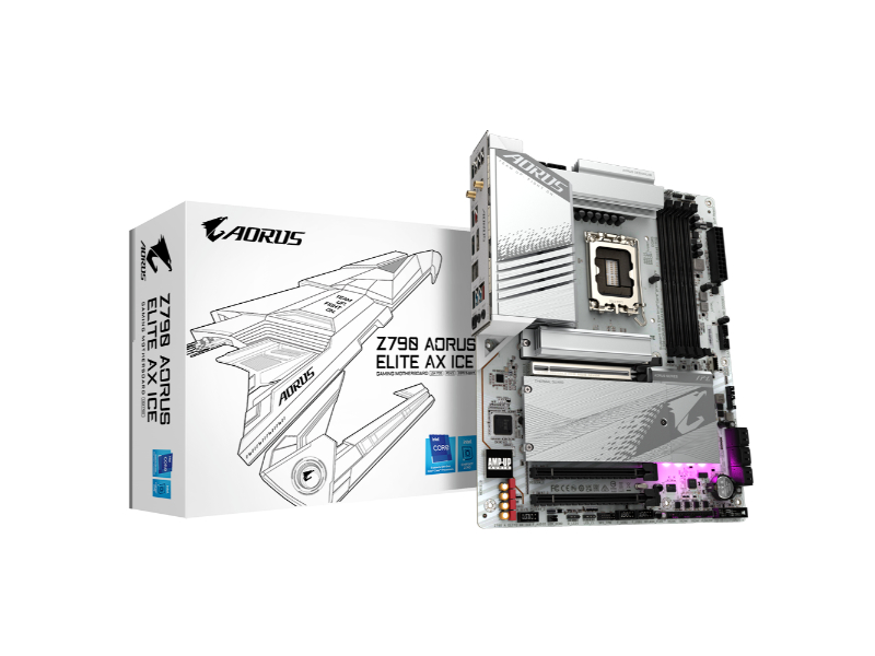 Gigabyte Z790 Aorus Elite Ax Ice DDR5 ATX Intel Motherboard