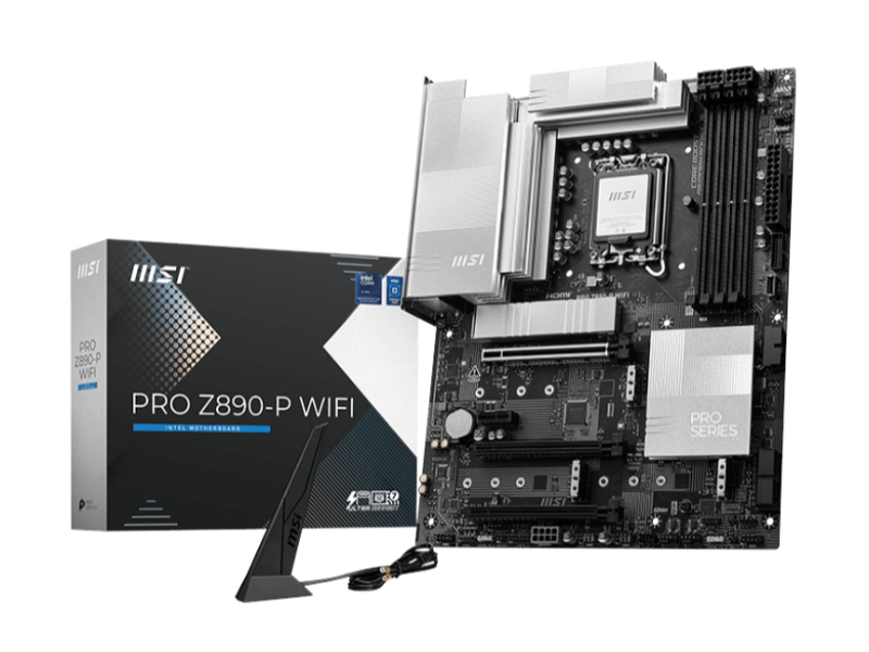 MSI Pro Z890-P WiFi DDR5 ATX Intel Motherboard