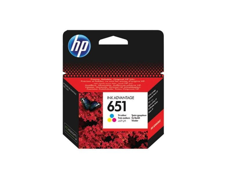 Genuine HP 651 Tri-color Ink Advantage Cartridge 300 Pages