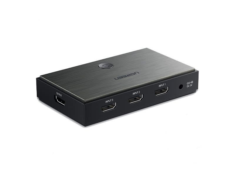 UGreen HDMI V2.0 3in 1out Switch Box