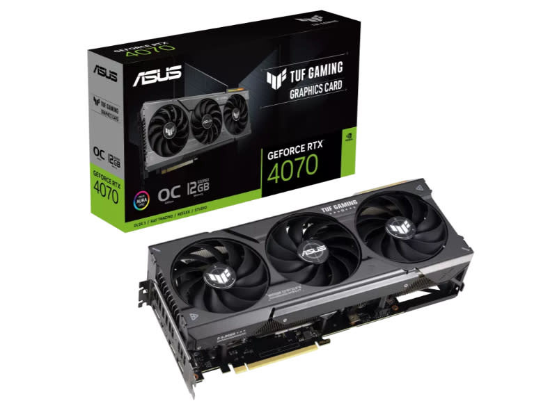 Asus Geforce RTX 4070 TUF Gaming OC 12GB GDDR6X Nvidia Graphics Card