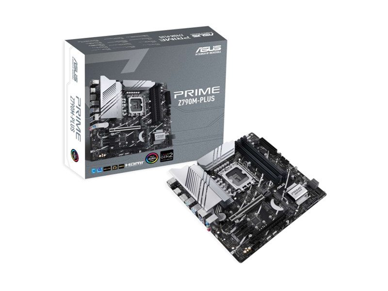 Asus Prime Z790M-Plus Intel LGA1700 Socket Micro-ATX Desktop Motherboard