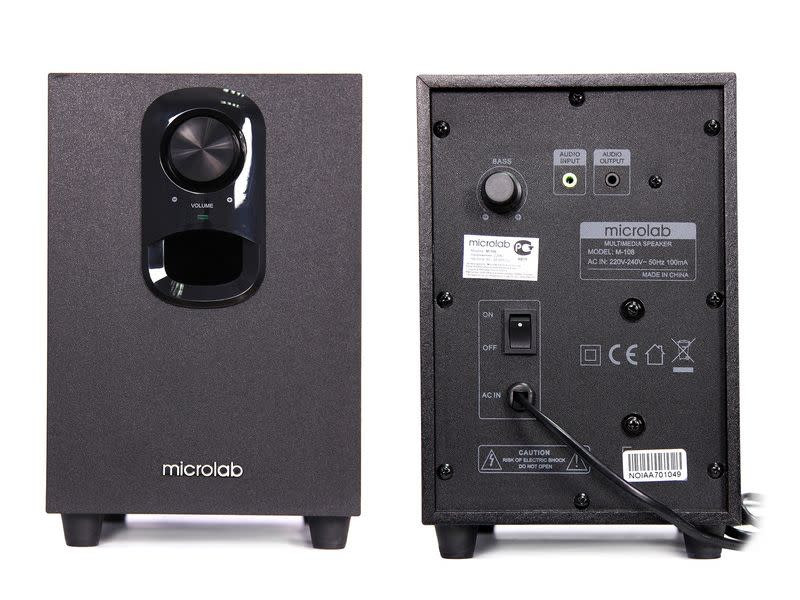 Microlab best sale subwoofer 2.1